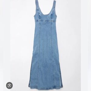 American Eagle New Denim Maxi Dress Size 2